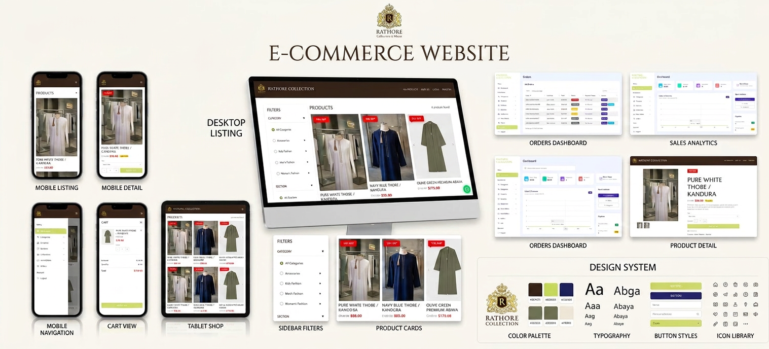 Rathore Collection — E-Commerce Platform